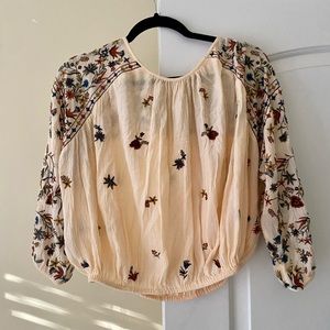 Free People relaxed boho top